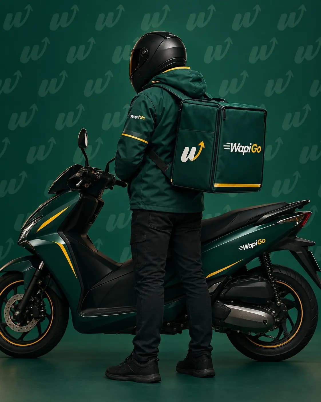 Livreur partenaire Wapigo.